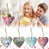 Heart Shaped Flower Pot Planting Pocket Succulent Flower Pot Garden Decoration