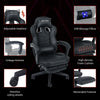 Office Gaming Chair Massage Racing Recliner Executive PC Seat with Footrest Home