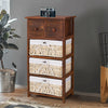 Wooden Drawers Storage Cabinet Organiser Chest of Drawer Living Room Bedroom
