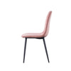 Set of 2/4/6 Velvet Dining Chairs Padded Seat Metal Legs Kitchen Home Office UK