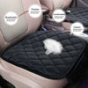 Perfect 2X Auto Car Plush Front Seat Cover Pad Lattice Protector Cushions Mat