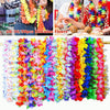 Garlands Hawaiian Flower Necklace 20/36/50 Lei Pack of Flower Beach Party Decor