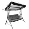 Outdoor Garden Replacement Canopy for Swing Seat 2/3 Seater Hammock Top Cover UK