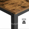 Industrial Dining Table Vintage Retro Furniture Rustic Metal Kitchen Breakfast