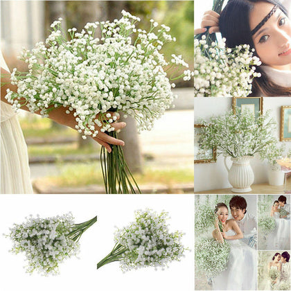 52cm Gypsophila Baby's Breath Artificial Fake Flower Home Wedding Decor UK