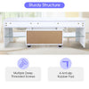 Modern Gloss Living Room Furniture TV Unit Display Cabinet Cupboard Led Lights