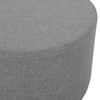 Luxury Padded Footstool Wooden Leg/No Ottoman Pouffe Stool Kids Child Chair Seat