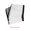 10X Polythene Clear Garment Covers Dress Suit Coat Protector Dustproof Zip Bag