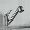 Pull Out Kitchen Mixer Sink Taps Single Lever Spray Head Chrome Mono Mixer Tap