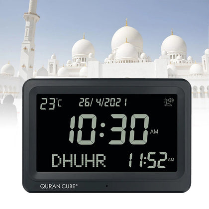 Muslim Azan Digital Athan Alarm Clock Islamic Prayer Table Desk Clock For Prayer