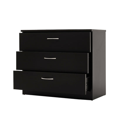 MODERN - Chest Of Drawers Bedroom Furniture Storage Bedside Table Whit 3 Draws