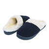 LADIES WOMENS WARM FAUX FUR LINED COMFY HARD SOLE OUTDOOR SLIPPERS SHOES SIZE