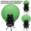 56 inch Large Green Screen Round Background 142cm Twitch Chair Backdrop Cloth