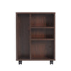 Mobie Wooden Bookcase Shelf Shelving Kitchen Bathroom Display Storage Unit Stand