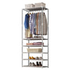 5-Tier Heavy Duty Clothes Storage Rack Unit Racking Shelves Garage Hanging Rail