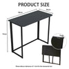 Folding Computer Desk Home Office PC Laptop Workstation Study Writing Task Table
