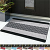 Heavy Duty Small Door Mat Non Slip Washable Large Small Indoor Outdoor Rug Mats