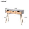 3 Drawers Dressing Table Vanity Makeup Desk Table Dresser Office Computer Desks