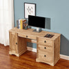 Corona Corner Computer Desk Home Office Table Mexican Solid Pine Workstation