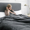 Extra Soft Faux Fur Warm Fleece Winter Blanket Large Sofa Bed Throw Double King