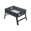 Folding Mini BBQ Grill Stove Smoker Desk Stand Charcoal Outdoor Grill Rack Party