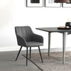 2 Pcs Dining Chairs Armchair PU / Velvet Kitchen Dining Room Restaurant Office