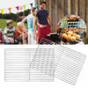 Large Metal BBQ Grill Grate Rack Net Grid Mesh Rack Picnic Cooking Replacements