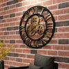 Industrial Gear Wall Clock Decorative Retro MDL Wall Clock Age Style Art DecoMFS