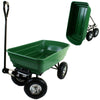 Garden Dump Truck Cart Tipping Wheelbarrow Sack Tipper Trolley Trailer Wheels