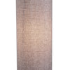 Tall Floor Lamp Lighting w/ Fabric Shade for Bedroom Living - Grey