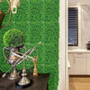 Artificial Plant Greenery Wall Hedge Grass Leaf Mat Fence Foliage Panel 60x40cm