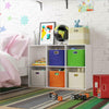 Storage Cube Display Bookcase 6 Shelves Tier Shelving Unit Book Shelf