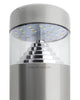 PIR LED Bollard Garden Lamp Post Stainless Steel Outdoor Motion Sensor Light