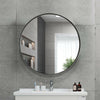 Wall Mounted Mirror Make-Up Vanity Shaving Bathroom Bedroom 40/50/60/70/80cm