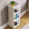Oxford 3 Tier Cube Bookcase Display Shelving Storage Unit Wooden Stand White New