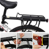 50kg Max Alloy Rear Bicycle Pannier Rack Carrier Bag Luggage Cycle Mountain Bike