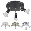 3 Way Ceiling Light Fitting Spot Lights Design Lighting Spotlight LED Light Bulb