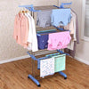 Extra Foldable Large Clothes Airer 3 Tier Indoor Outdoor Laundry Dryer Rack Line