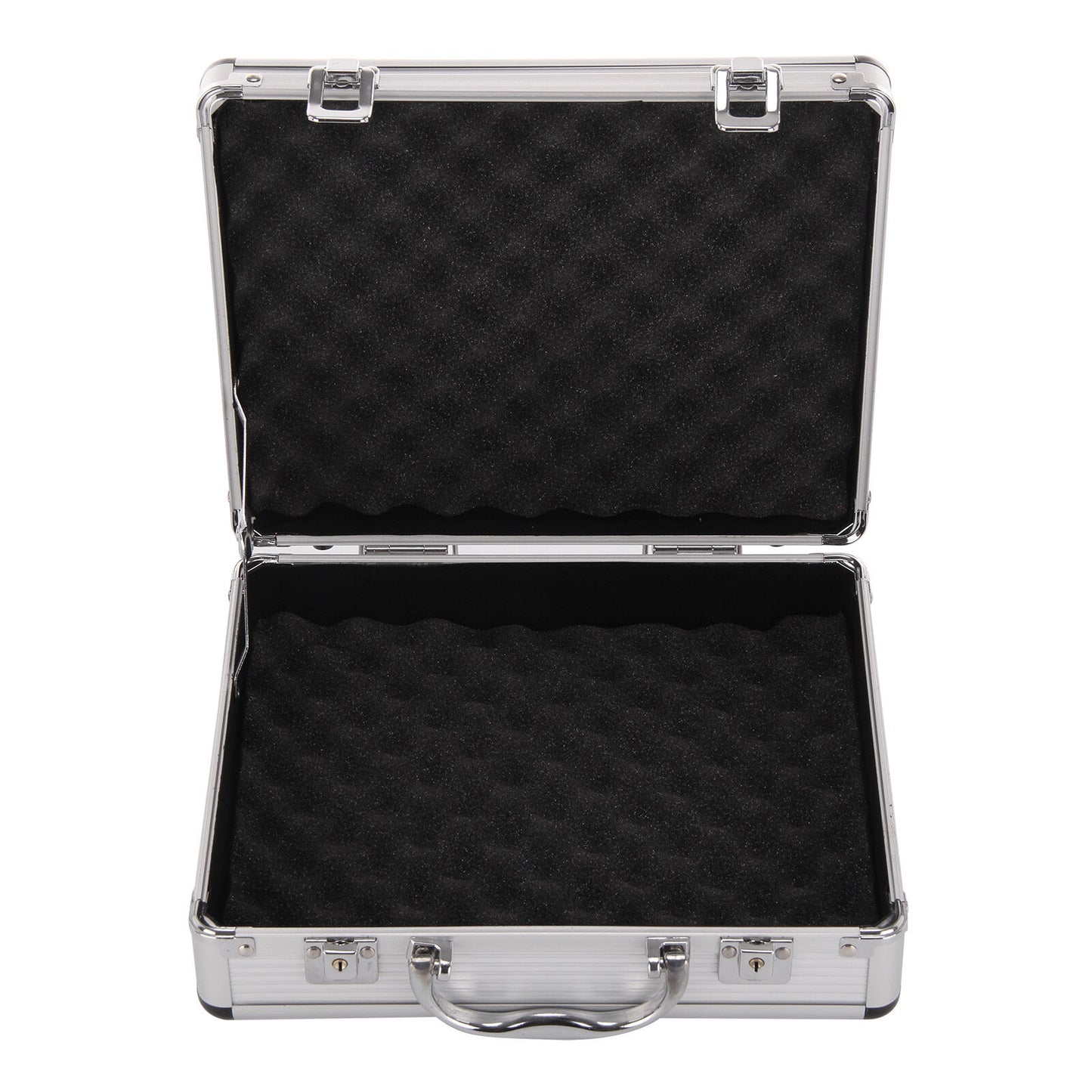 Large Hard Aluminium Flight Case Foam Lockable Tool Camera Gun Storage Carry Box