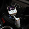USB Car Bluetooth FM Transmitter Wireless Radio Adapter Charger w/ MP3 Player KT