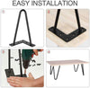 4X Hairpin Legs 6"-28" Steel Hair Pin Legs 3 Rod Table Legs 12mm Furniture Leg