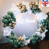 132pcs Baby Shower Balloon Garland Arch Kit 12Ft Retro Latex Air Balloons UK