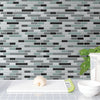 12pcs 30x15cm 3D Peel and Stick Tile Brick Stickers Wall Panels Stick on Tiles
