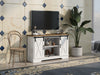 White Modern TV Stand Media Console Cabinet Table Sideboard Entertainment Center
