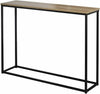 Slim Hallway Console Table Narrow Industrial Sideboard Display Unit Metal Desk