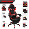 Executive Office Chair Racing Gaming Computer Desk PU Leather Adjustable Swivel