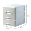 Plastic Storage Drawer Box Organizer Cabinet Home Office Table Desktop Tidy Unit