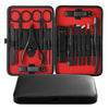 Manicure Set 18pcs Professional Nail Clippers Kit Pedicure Care Tools Portable