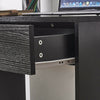 Simple Budget Computer Desk Wooden Small Table With 1 Big Sliding Drawer Tray