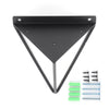 2Pcs Durable Hairpin Industrial Wall Shelf Support Bracket Metal Prism Mount UK